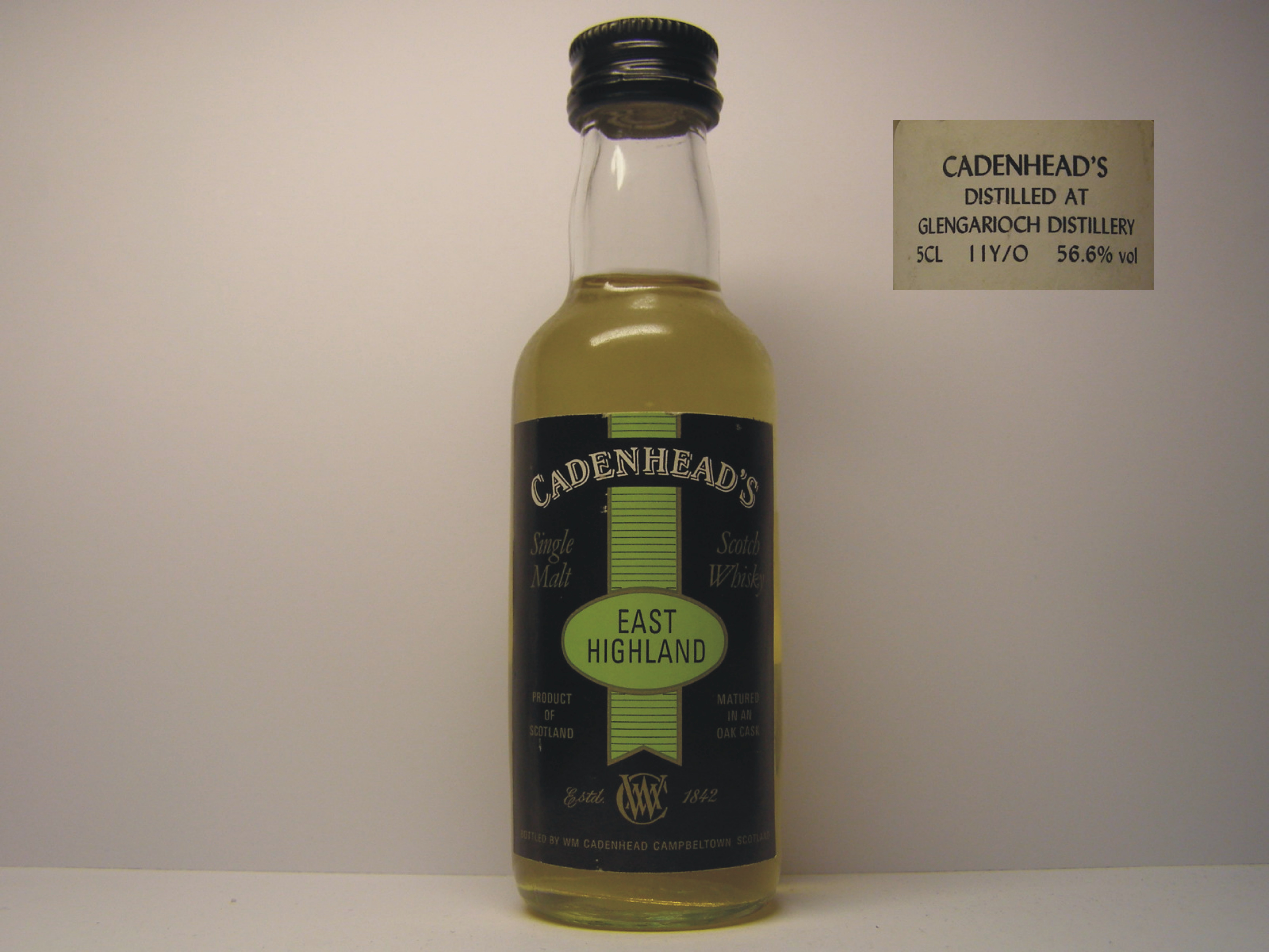 EHSMSW 11yo "Cadenhead´s" 5Cl. 56,6%VOL